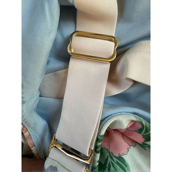 We are Hah Floral Wrap One Piece Swimsuit Size S - Picture 5 of 8